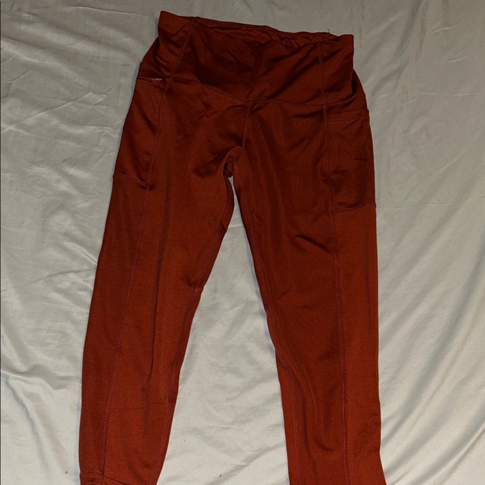 Rust Orange Leggings